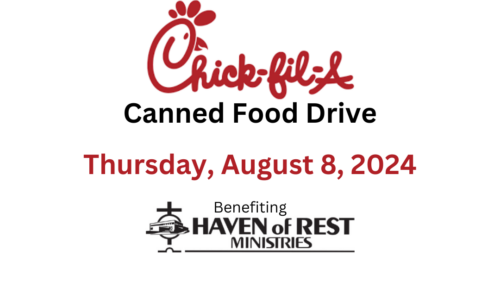 Chick-fil-A Canned Food Drive